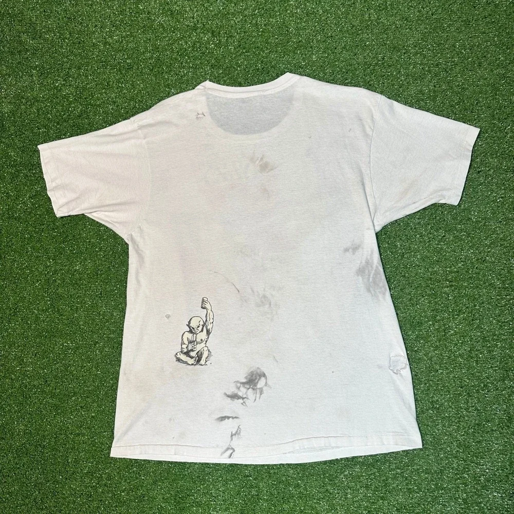 Vintage 1991 Ozzy Osbourne Crucifixion T Shirt‎ Glow in Dark Single Stitch Large